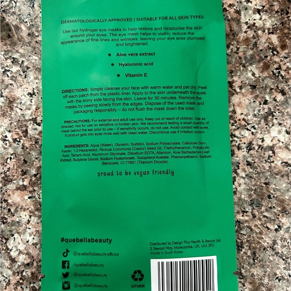 Women’s Facial Skin Care Masks. - Picture 2 of 4